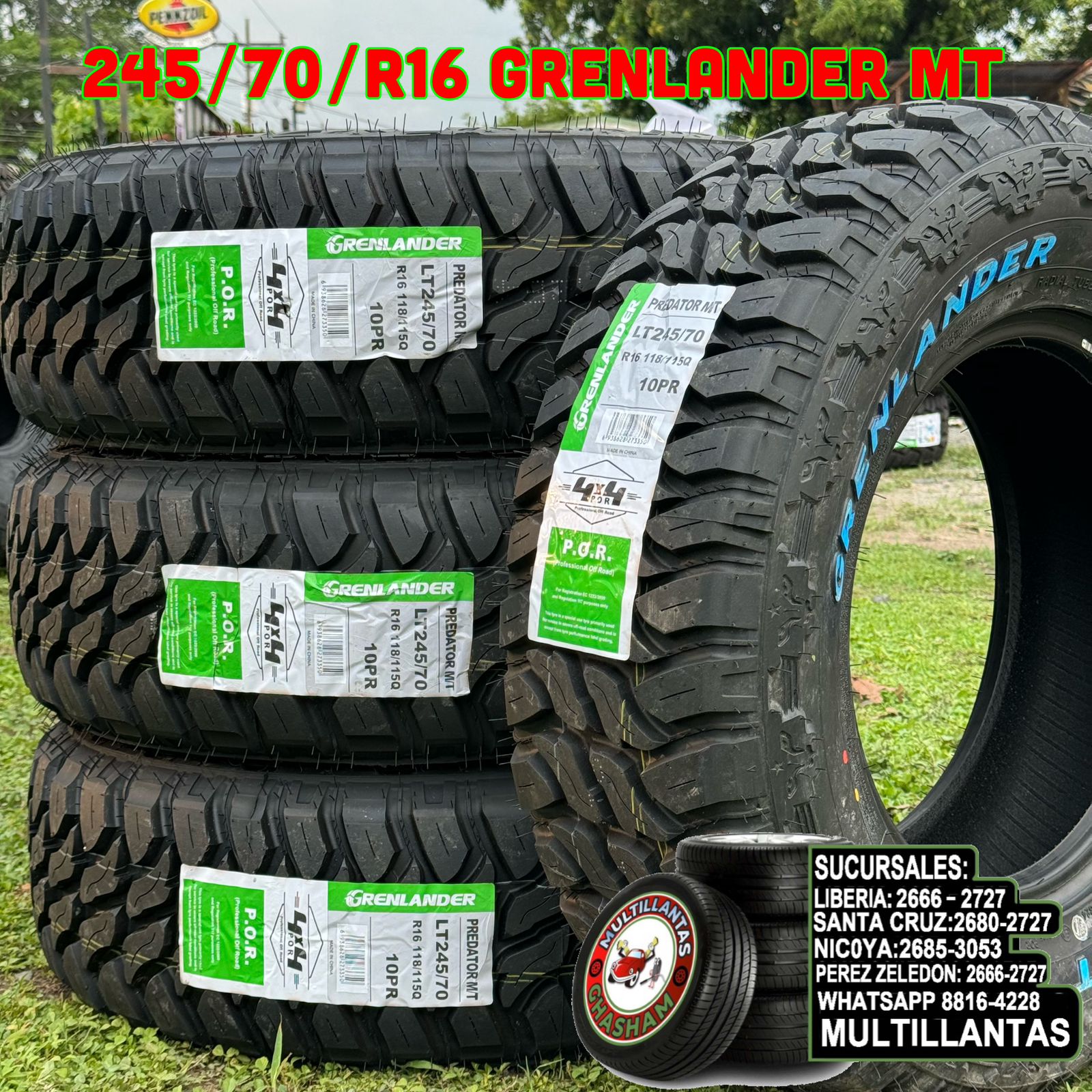 245/70/R16 GRENLANDER MT LT